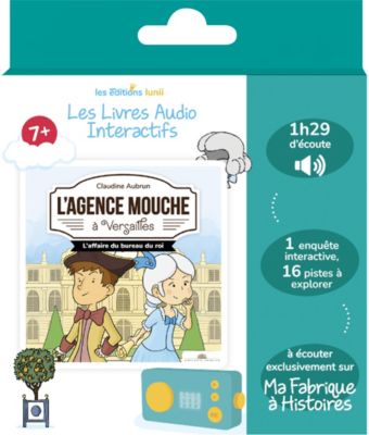 Livre interactif LUNII L'agence Mouche à Versailles