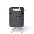 Barbecue Gaz avec LED Bingo 4 - 4 brûleurs dont 1 latéral - 14kW + Housse  protection - Noir 120462 93463