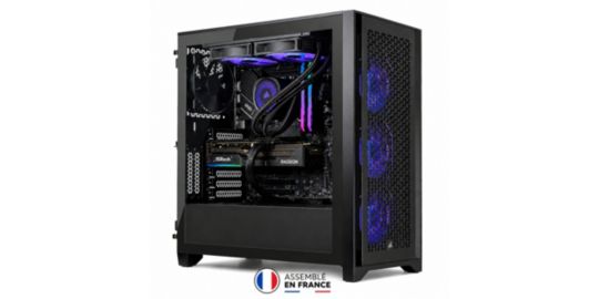 PC Gamer CORSAIR 4000D AMD9060R516GXFR - AMD Ryzen 5 5500 - AMD Radeon RX 9060 XT - 16 Go RAM - SSD 1 To - SANS OS