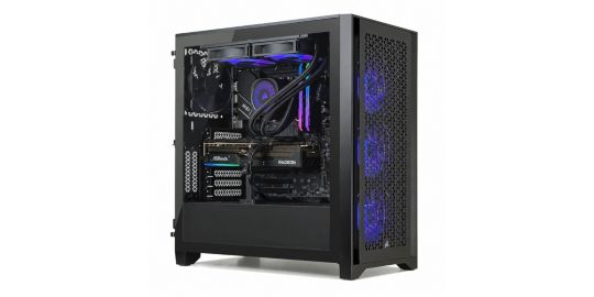 PC Gamer CORSAIR 4000D AMD9060R516GXFR - AMD Ryzen 5 5500 - AMD Radeon RX 9060 XT - 16 Go RAM - SSD 1 To - SANS OS