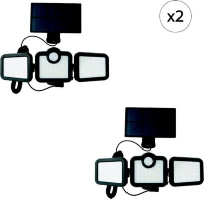 Lampe solaire E.ZILIGHT Projecteur solaire EZIlight® Solar moon