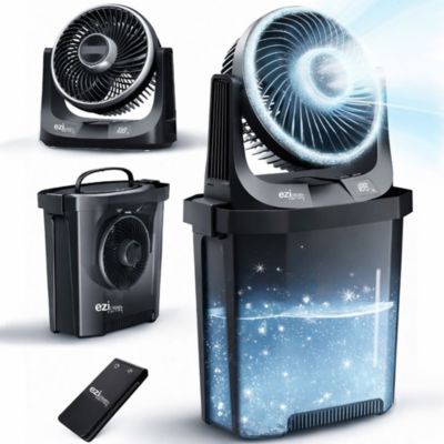 Ventilateur brumisateur EZICLEAN MistFlow MAX