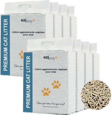 Litière EZICLEAN 8 sacs de 6L (32 semaines environ)
