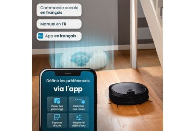 Aspirateur robot EZICLEAN All in one Z10 Plus