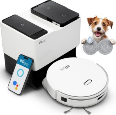 Robot Aspirateur Laveur EZICLEAN All In One Z15 Pro