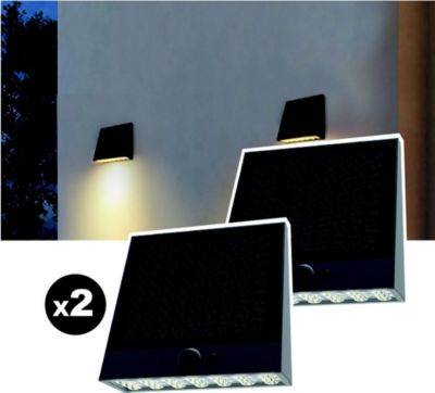 Balise solaire E.ZILIGHT Lot de 2 lampes solaires EZIlight® Solar