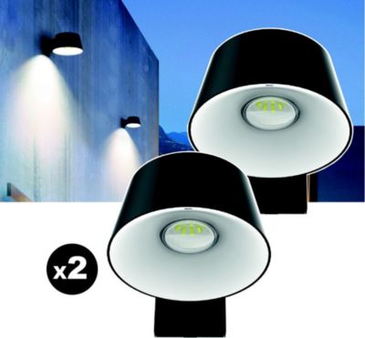 Balise solaire E.ZILIGHT Lot de 2 lampes solaires EZIlight® Solar