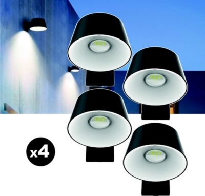 Balise solaire E.ZILIGHT Lot de 4 lampes solaires EZIlight® Solar