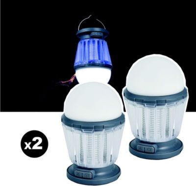 Appareil anti moustique E.ZILIGHT Lot de 2 pièges à moustique d'extérieur