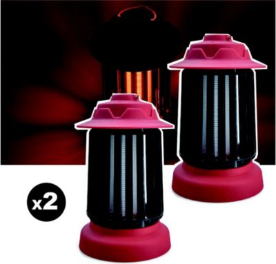 Appareil anti moustique E.ZILIGHT Lot de 2 pièges à moustique d'extérieur