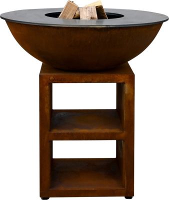 Brasero QUOCO Brasero Piatto Large Corten Ø94