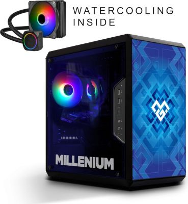 PC Gamer MILLENIUM Watercooling RGB, 5 Façades interchang