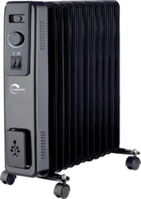 Chauffage Bain d'huile SANNOVER Baneos Luxe Pro 2500 W Noir