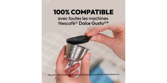 Capsule réutilisable CAPS ME Nescafé Dolce Gusto Lungo