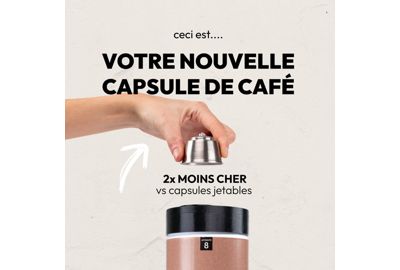 Capsule réutilisable CAPS ME Coffret Compatible Nescafé DG Silde