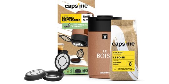 Capsule réutilisable CAPS ME compatible Senseo avec café