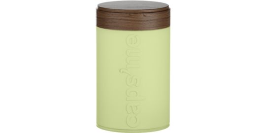 Boite à café CAPS ME à café verte contenance 250g