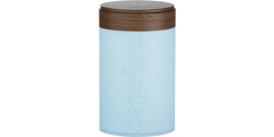 Boite à café CAPS ME à café bleue contenance 250g