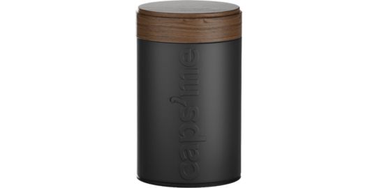 Boite à café CAPS ME à café noire contenance 250g
