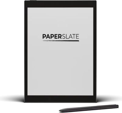 Bloc-notes numérique PAPERSLATE Pro 64 Go noir Rétroéclairé Étanche