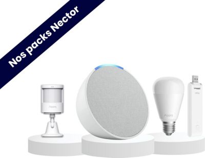 Alarme maison NECTOR Pack simulation de présence avec Echo