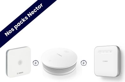Capteur de contact NECTOR Pack sécurité domestique - détecteur de