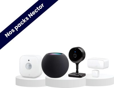Alarme maison NECTOR Pack intelligent Alerte Sécurité Eve &