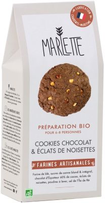 Préparation pour cookies Marlette Bio pour Cookies chocolat et eclats