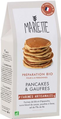 Préparation pour pancakes Marlette Bio pour Pancakes et Gaufres