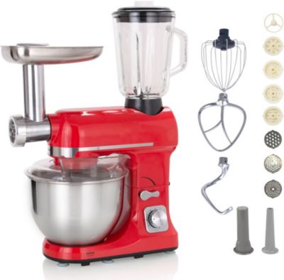 Robot multifonction ROBBY robimix rouge