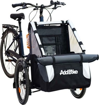 Remorque avant vélo pour transport de chien - Kit Dog AddBike