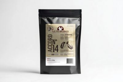 Café En Grain Le Fou Du Grain Ethiopie Grain 250G