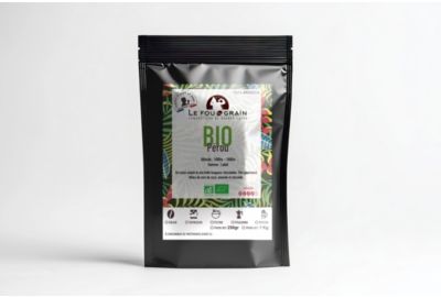 Café en grain LE FOU DU GRAIN BIO PEROU