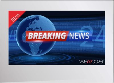 TV LED WEMOOVE miroir 32" étanche avec encastrement TV LED WEMOOVE miroir 32" étanche avec encastrement