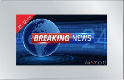 TV LED WEMOOVE miroir 27'' étanche avec encastrement TV LED WEMOOVE miroir 27'' étanche avec encastrement