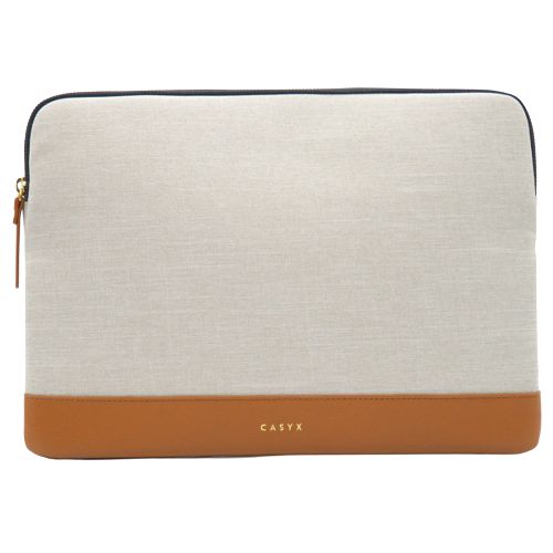 Housse CASYX Pour PC ou Macbook 15 Gris Beige Boulanger