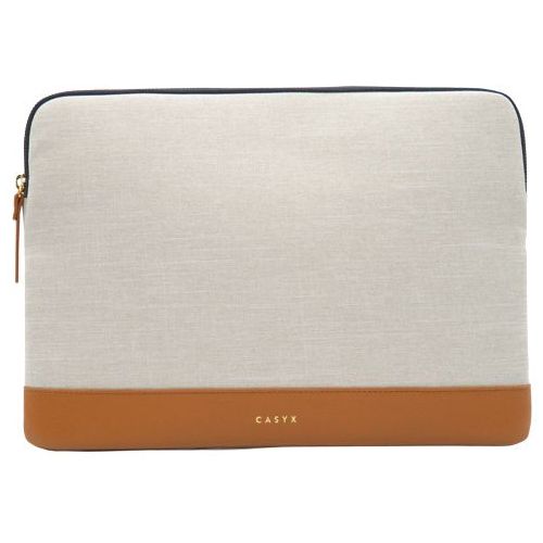 Housse CASYX Pour PC ou Macbook 13'' Gris/Beige