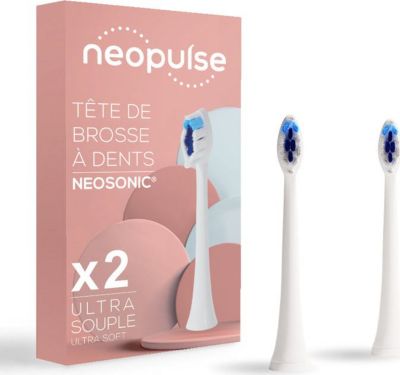 Brossette dentaire NEOPULSE NEOSONIC têtes de brosse X2 ultra souple