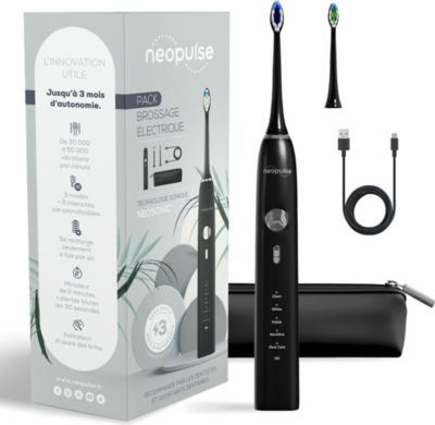 Brosse à dents électrique NEOPULSE NEOSONIC - Noir