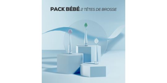 Brossette dentaire NEOPULSE x2 NEOBABY rose
