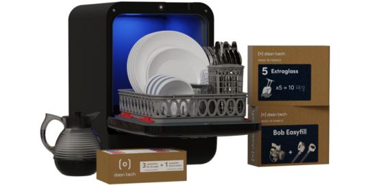 Mini lave vaisselle DAAN TECH Bob - Pack Premium black