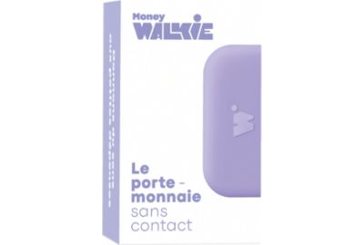Coque MONEY WALKIE Porte monnaie sans contact POP Lila