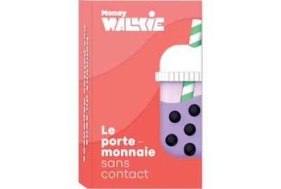 Coque MONEY WALKIE Porte monnaie sans contact Bubble Tea