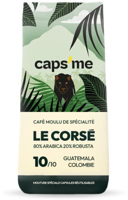 Café moulu CAPS ME de spécialité Le Corsé 200g