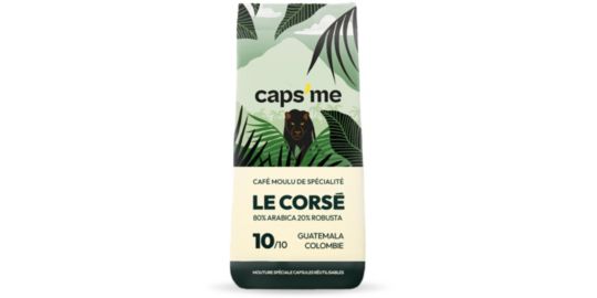 Café moulu CAPS ME de spécialité Le Corsé 200g