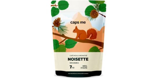 Café moulu CAPS ME aromatisé Noisette 200g