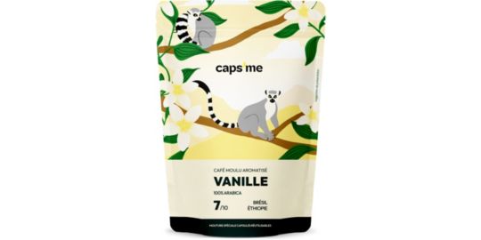Café moulu CAPS ME aromatisé Vanille 200g