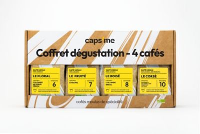 Café Moulu Caps Me De Spécialité Coffret 4X200