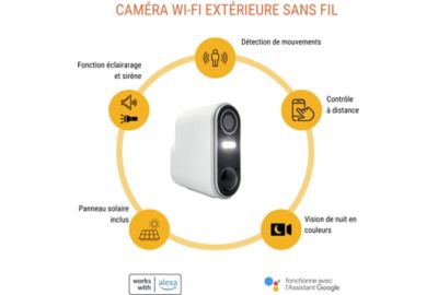 Caméra de surveillance KONYKS Wifi Camini Air 2 Solar