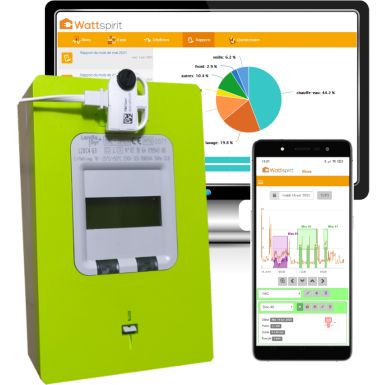 Compteur d'énergie WATTSPIRIT Kit diagnostic consommation electricite